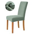 Elastic Dining Chair Cover Stretch Seat Slipcover Jacquard Spandex Protector Case for Kitchen Chair Seat Home Hotel Banquet