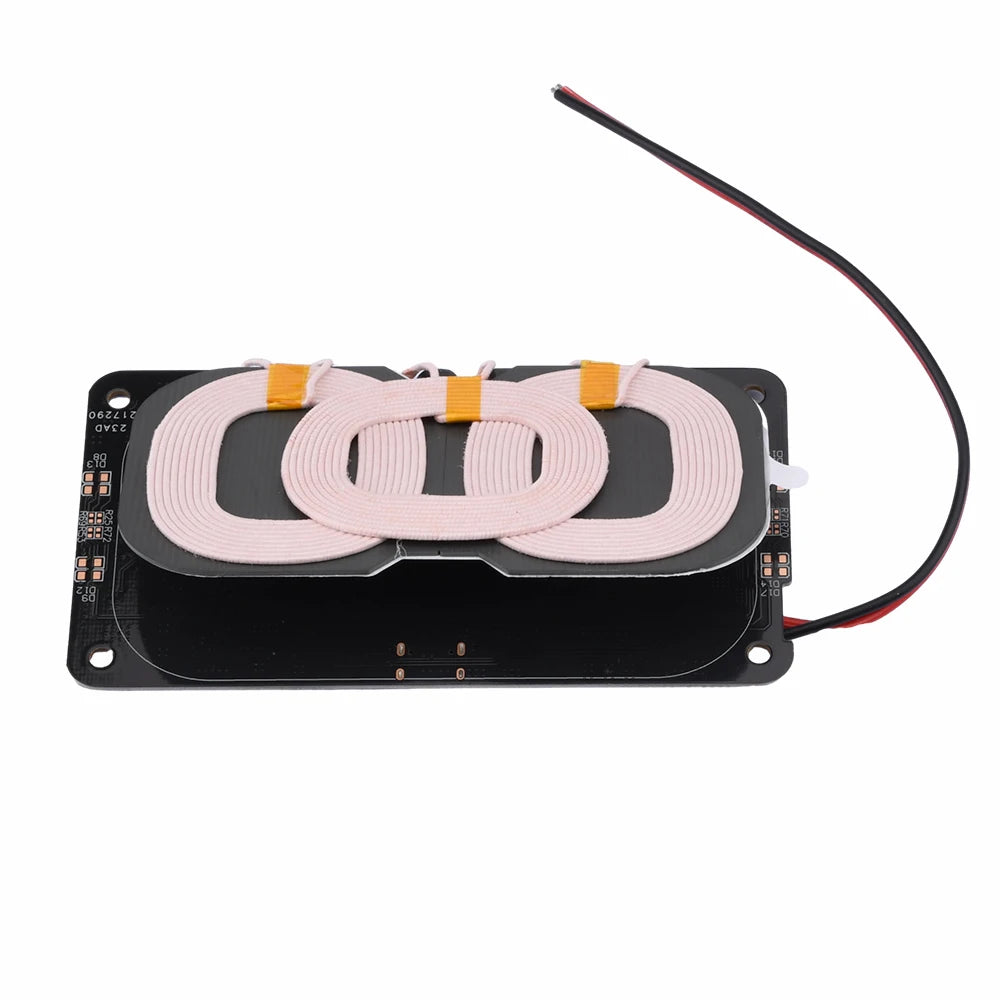 Car 3-coil 20W High-power Wireless Charger Module with Type-C Wireless Fast Charger Charging Transmitter Module Circuit Board