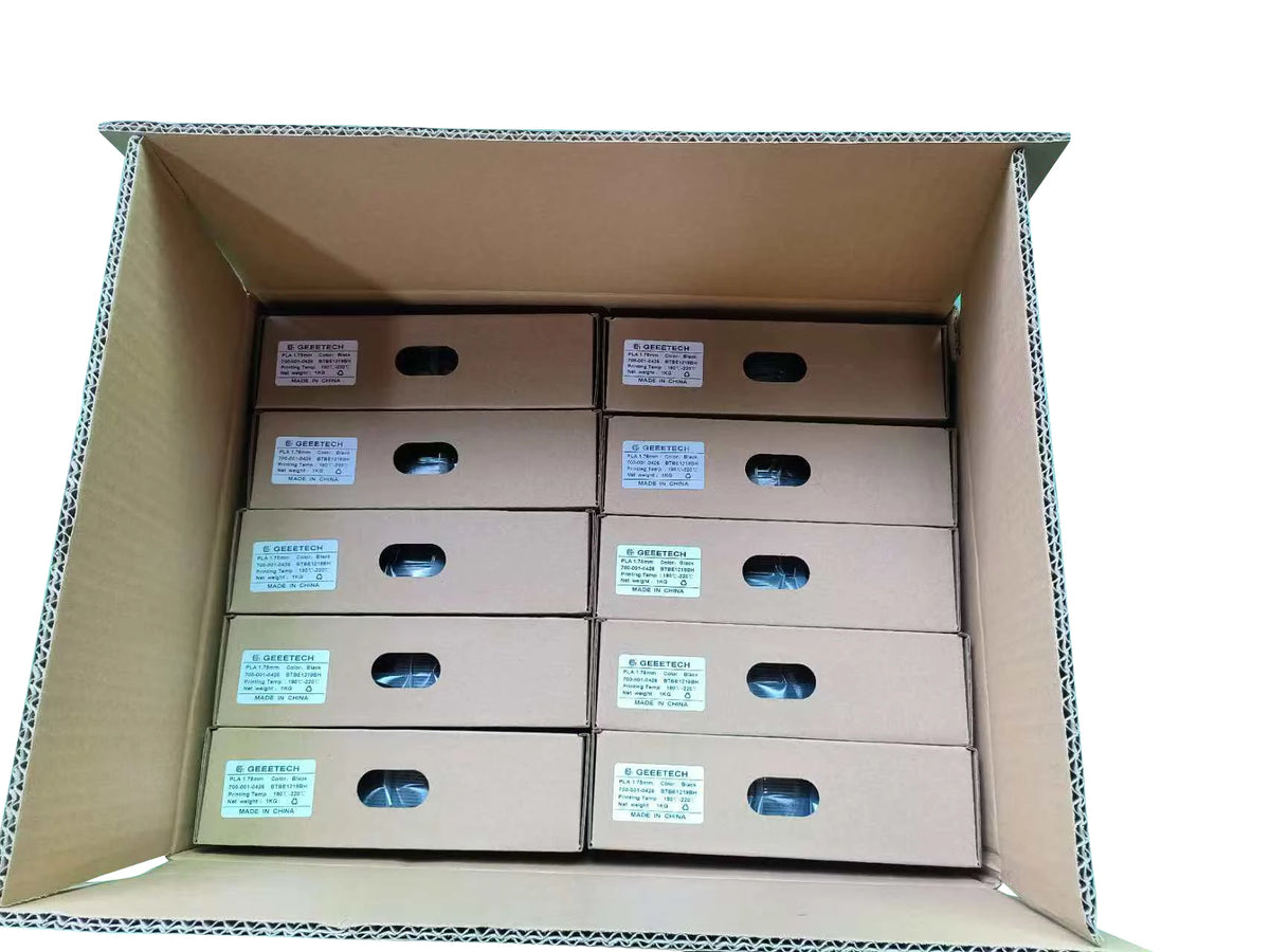 GEEETECH 10Kg In One Box Matte/PETG/Silk PLA/TPU/ABS 3D PLA