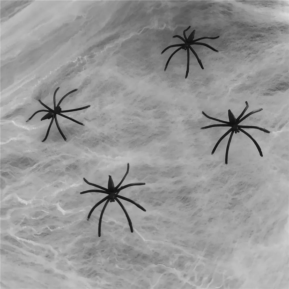 1200 sqft 1400 sqft Halloween Spider Webs Decorations with