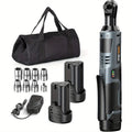 12V Cordless Ratchet Wrench With Sockets