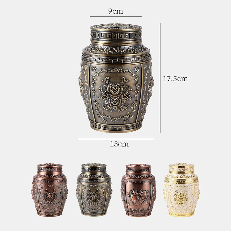Metal Cremation Urns for Human Ashes, Coffin Box, Pet Memorial, Keepsake Urns, Small Animal Urn, Funeral pet urns