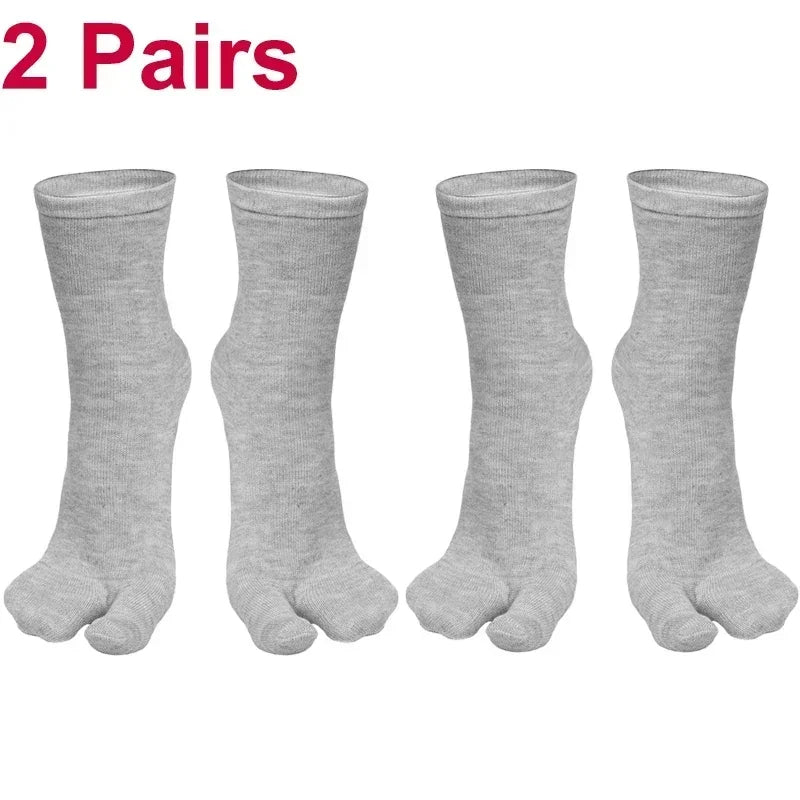 Wiggle Socks Fashion Japanese Style Tabi Toe for Men Women Summer