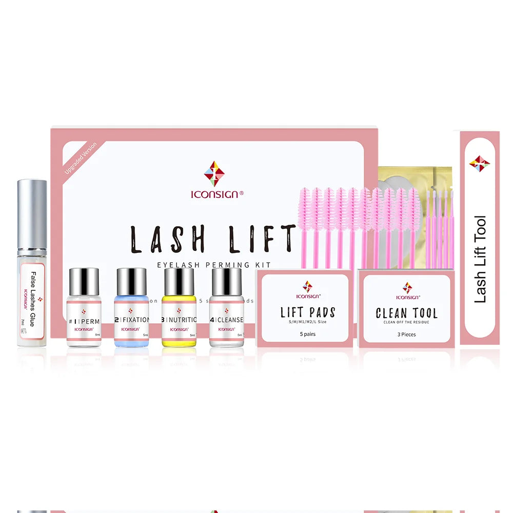 ICONSIGN Upgrade Version Lash Lift Kit Lifting Eyelashes Lasting