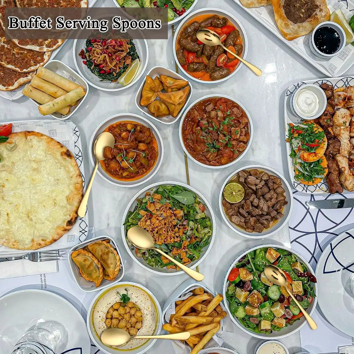 Serving Set - Includes 6 Serving Spoons and 6