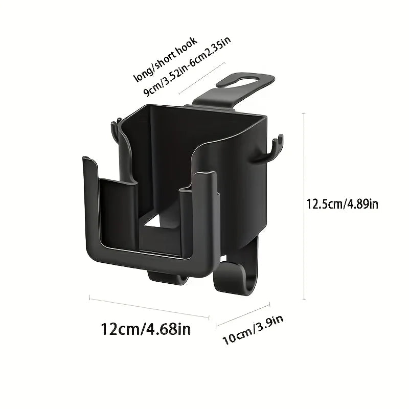 Car Seat Backrest Storage Rack with Cup Holder