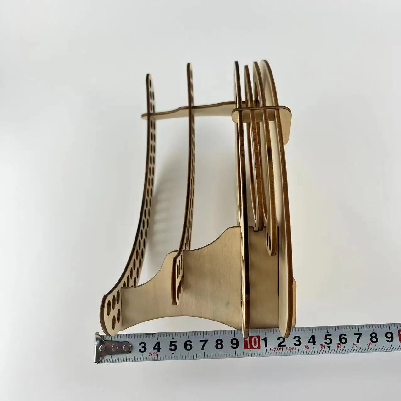 Paint Brush Holder Holes Wooden Paint Brush Holder Stand Desk Organizer Watercolor Brush Tray Rack for Pencils Paint Brushes