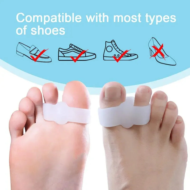 1 Pair Bunion Corrector - Relieve Pain and Correct Overlapping Toes - Suitable for Bunions