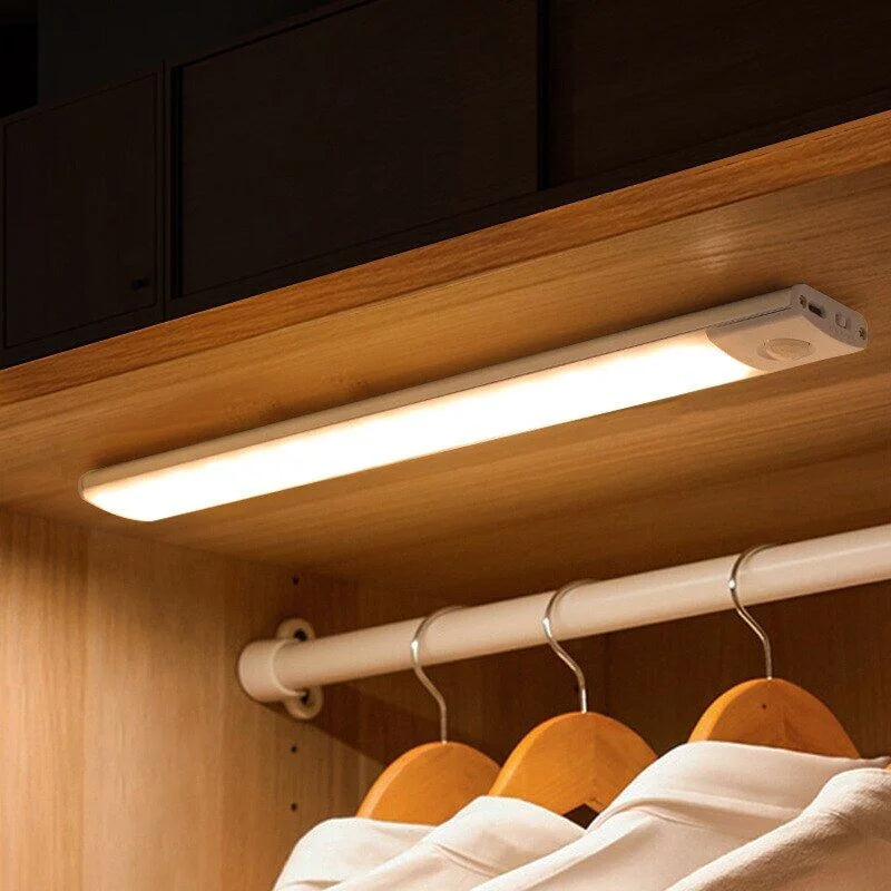 LED Bar Light Motion Sensor USB Rechargeable Led Night
