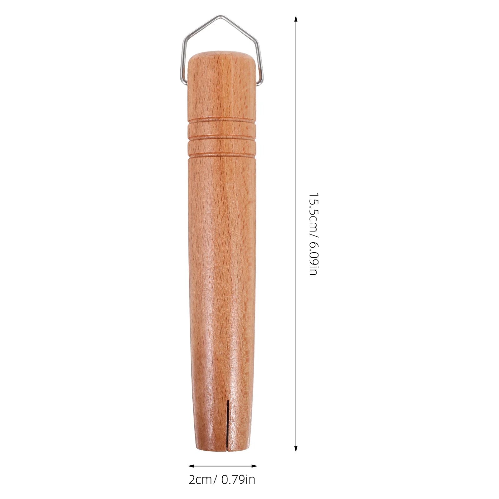 1pcs Pot Handle Frying Pan Wooden Detachable Cookware Part Japanese Design Universal Fit Stockpot Milk Pan Saucepan Wok