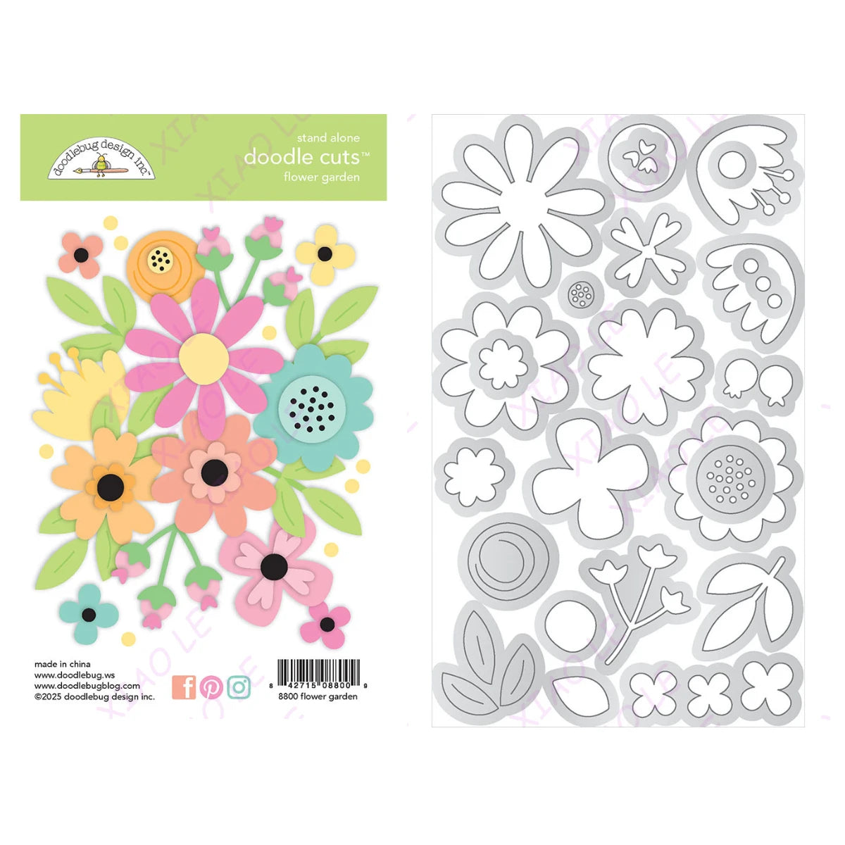 Hello Sunshine Flower Garden Metal Cutting Dies and Silicone Stamps DIY Scrapbooking Paper  Handmade Album Stamp Die Sheets