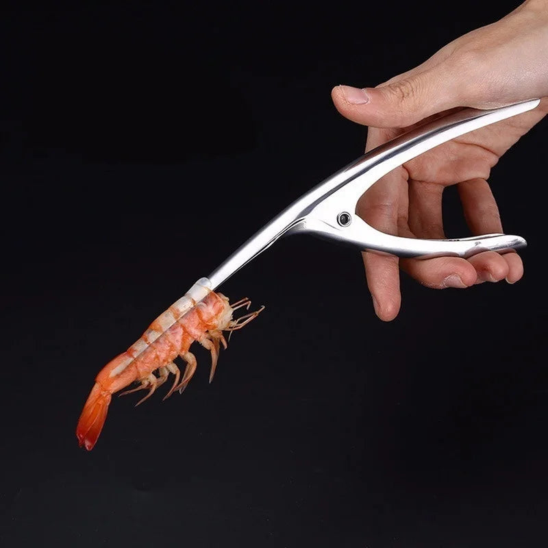 Kitchen Appliance Stainless Steel Shrimp Peeler Prawn Peeler Line Cutter Cleaning Shrimp Line Fishing Lobster Peel Seafood Tool