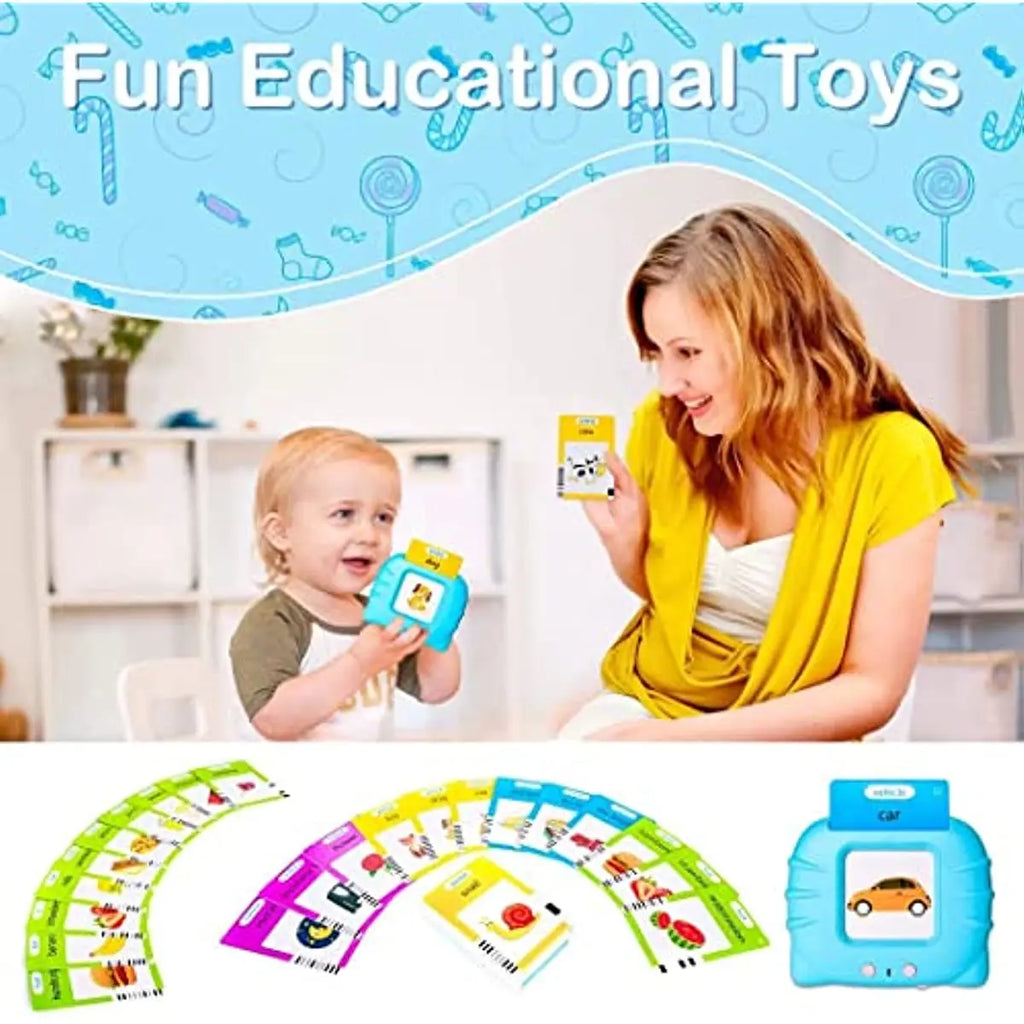 Talking Flash Cards Early Educational Toys Baby Boys Girls