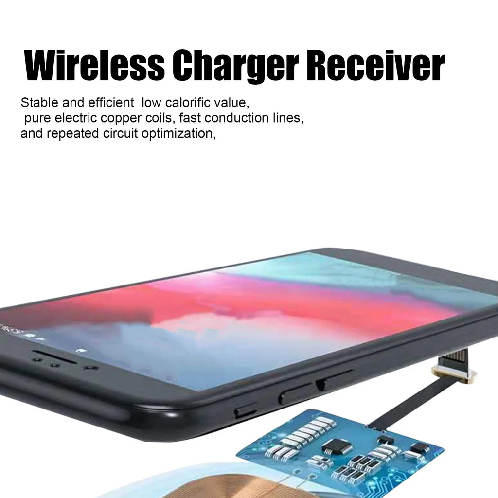 10W Wireless Charging Receiver Type-C Interface Mobile Phone Wireless Charger Receiver Chip