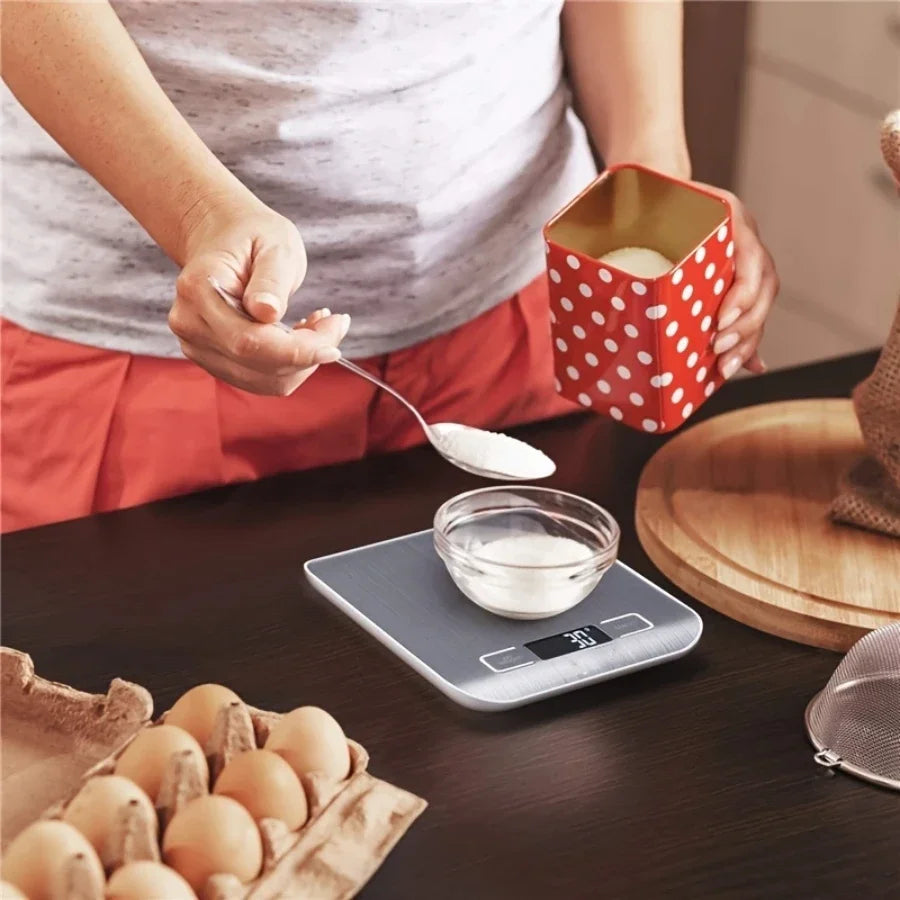 Household Kitchen High-precision Electronic Pastry Baking Scale Small Food Baking Scale 10kg/1g Accurate Weighing