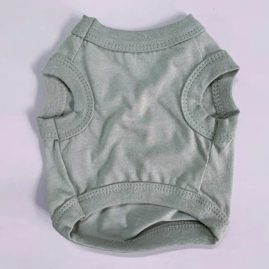 Soft Cotton Blank Dog Shirt