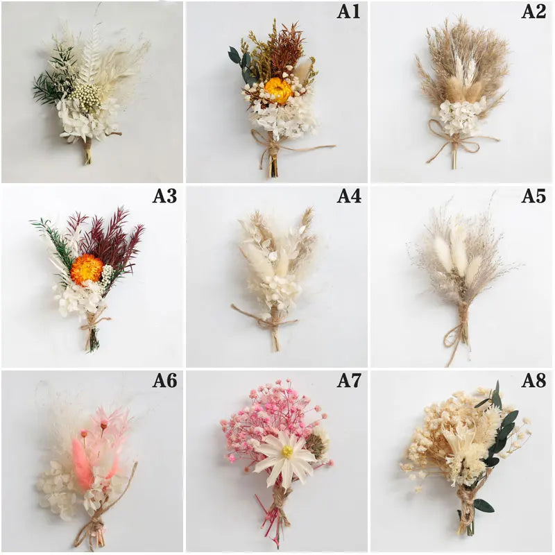 1 bouquet of artificial dried flowers roses home decoration photography photo background wedding decoration