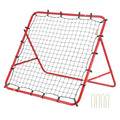 VEVOR 39X39FT Soccer Rebounder Rebound Net Portable Football Training