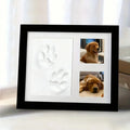 1 Set DIY Pet Paw Print Memorial Kit With Clay Mold And Photo Frame Exquisite Gift Box for Dogs Cats Keepsake Creative Pet