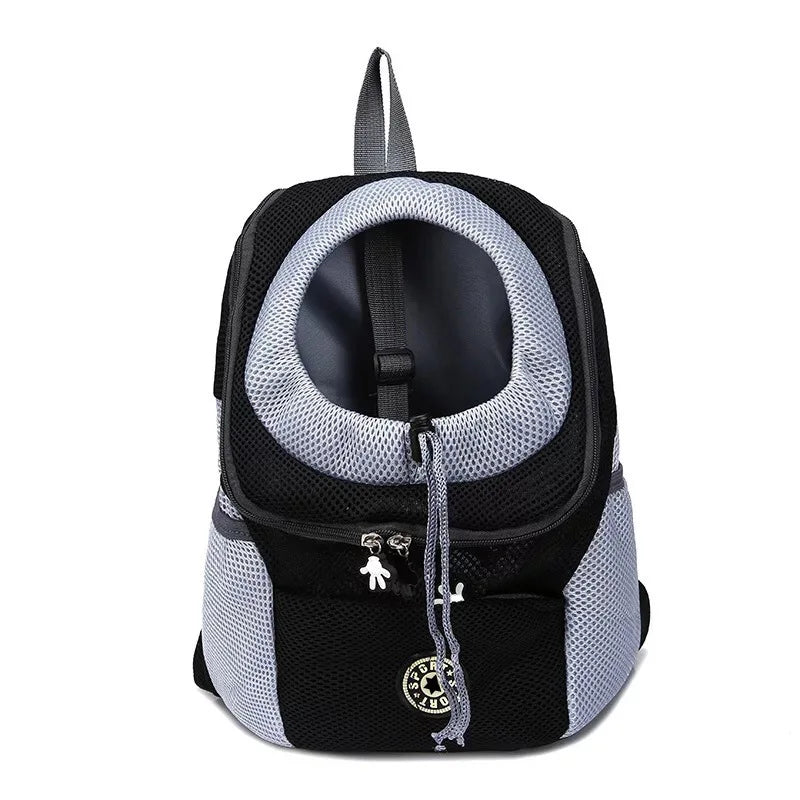 Foldable chest bag, pet bag, outdoor backpack, portable cat backpack for travel, breathable pet backpack for dogs