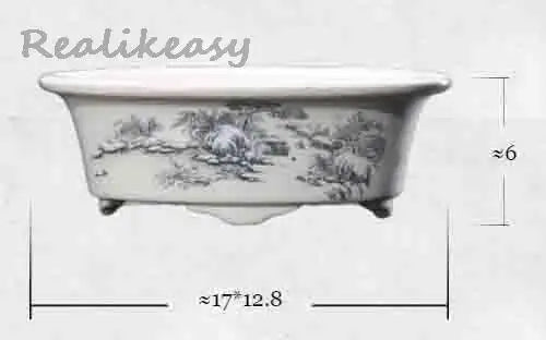 6Size Purple Sand Flower Pot Ceramic Bonsai Pot Handmade Succulent Flower Pot Chinese Landscape Flower Pot Home Decor LE302