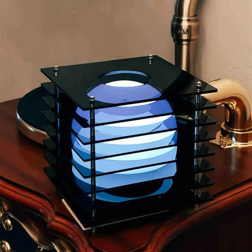 Creativity Desk Lamp Acrylic 16 colors Rechargeable Bedroom Ambient lighting Desktop Decorate Room Props Home Decor Night Light