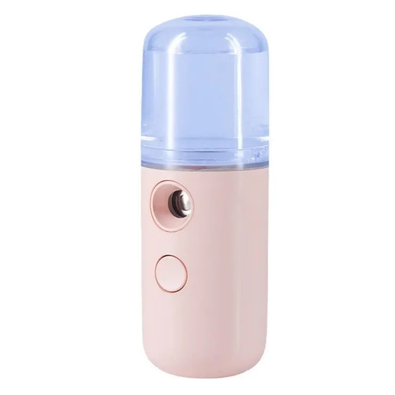 Mist Sprayer Facial Mini Portable Rechargeable Handy Face Humidifier Facial Sprayer Skin Care Machine For Face Hydrating