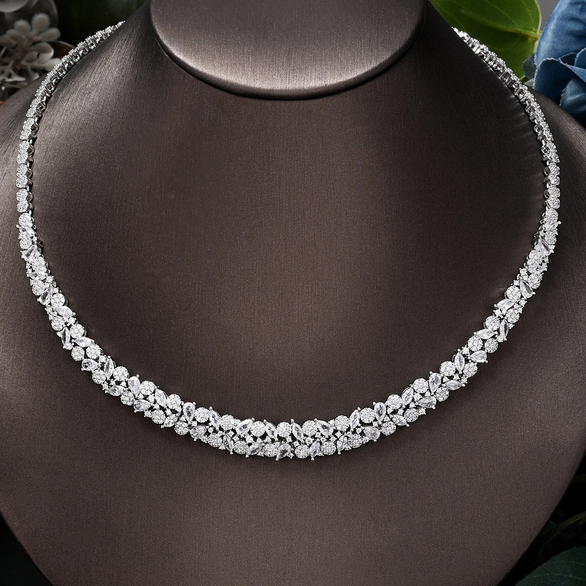 Best Selling 4-Piece Bridal Wedding Jewelry Set Fashion Saudi