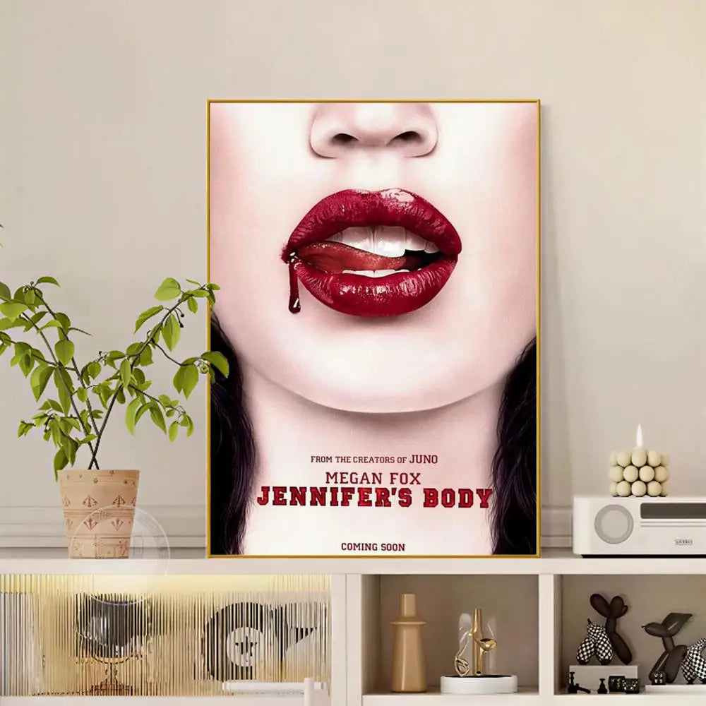 Pop Movie Jennifer Body Poster Versatile HD Waterproof Wall Art Self-Adhesive Decor for Any Space Ideal Gift