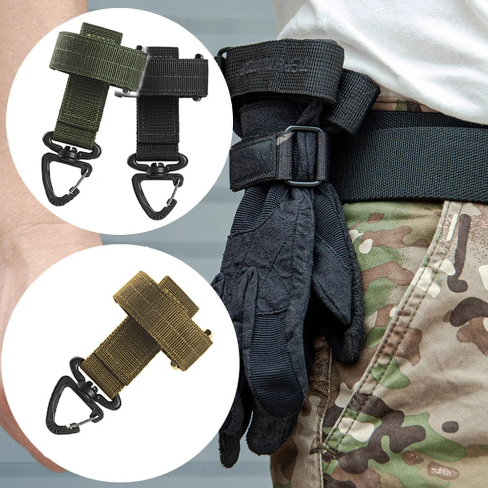 Multi-purpose Nylon Gloves Hook Work Gloves Safety Clip Outdoor