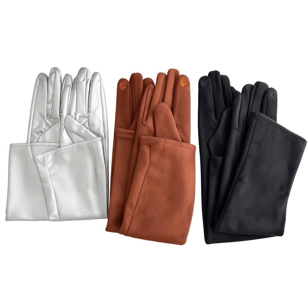 Cozy Windproof Long Gloves Touch Screen Capability Warm Insulated Gloves Thermal Insulation 5- Gloves Winter Season