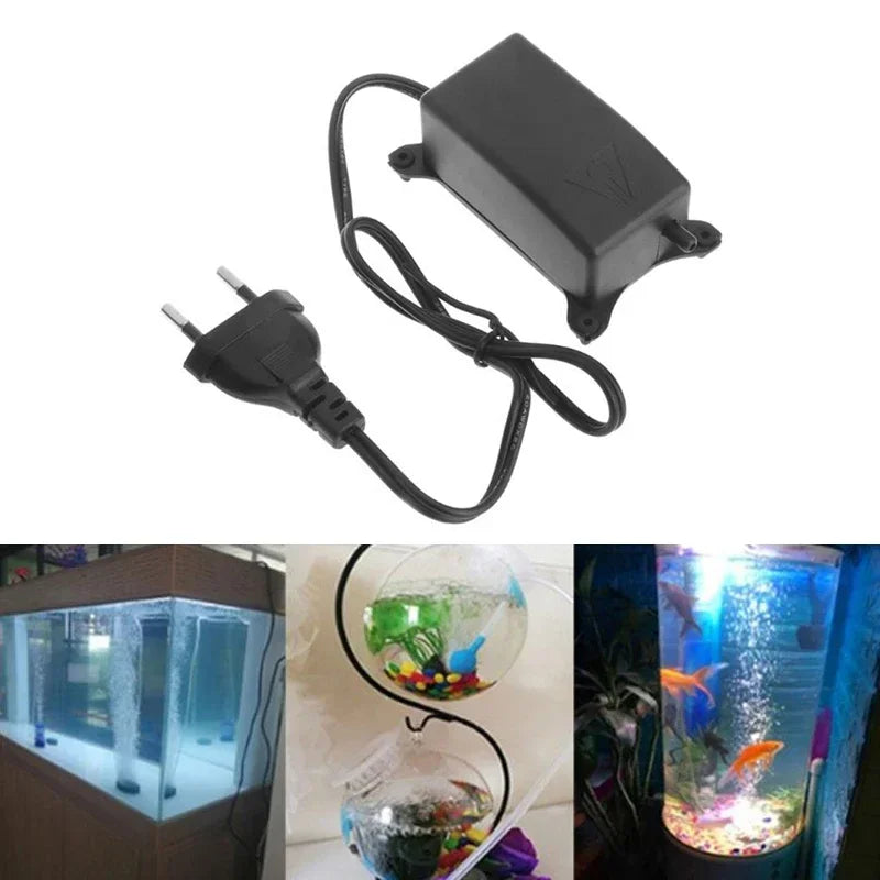 Ultra Mini Air Pump Fish Tank Low Noise Oxygen Pump  Powerful Aquarium Compressor Aquarium Accessories