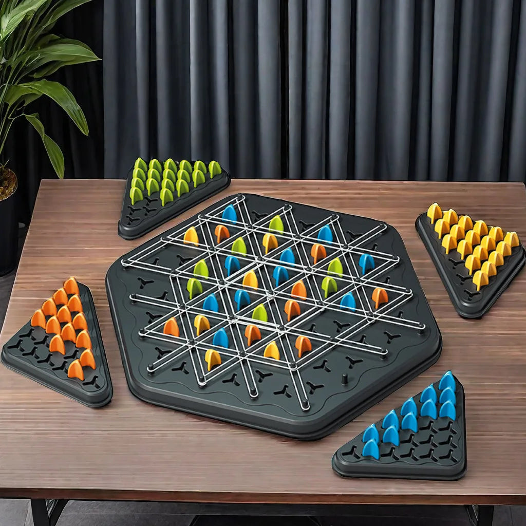 Trigonometric Geometry Chained Board Puzzle Game Parent-Child Interactive Games Exercise Children Logic Puzzle Toys