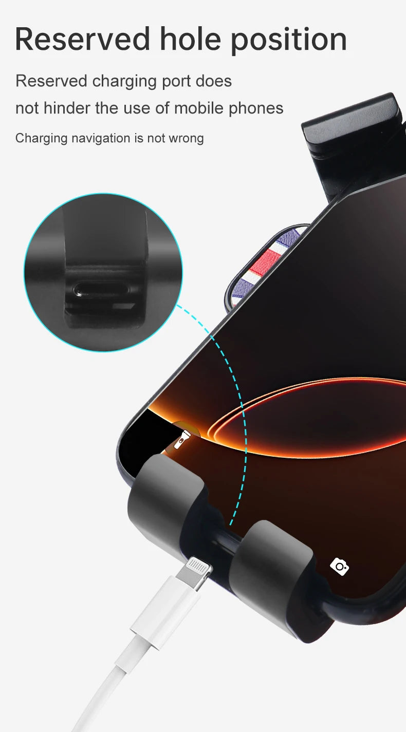 Car Phone Holder Wireless Charger For Mini Cooper F56 F55 F54 F60 F57 2014-2023 Central Control Mobile Phone Bracket Accessories