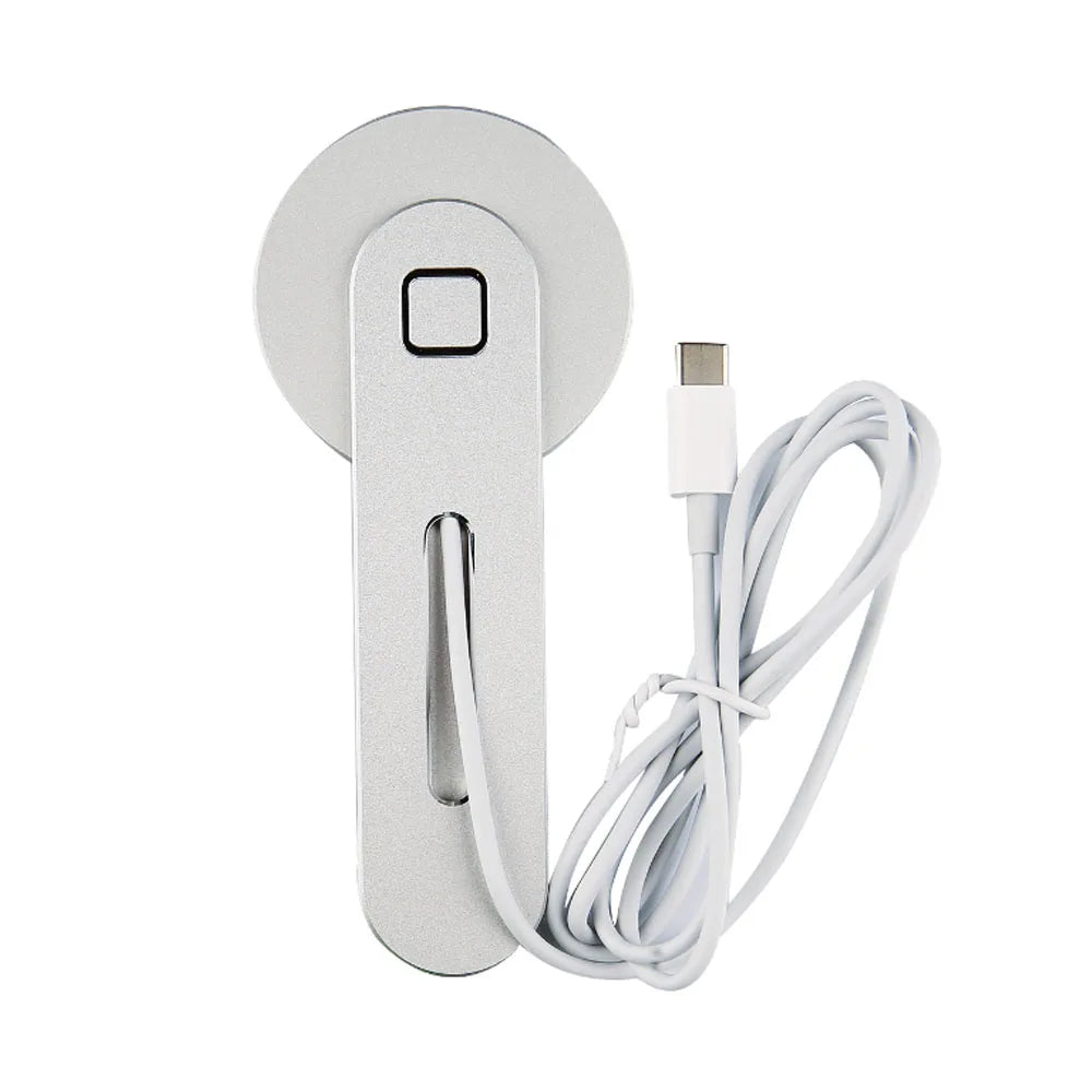 15W Fast Wireless Charger Magnetic Phone Holder forMagsafe forIPhone 14 13 12 Metal Expansion Bracket Laptop Screen Side Mount