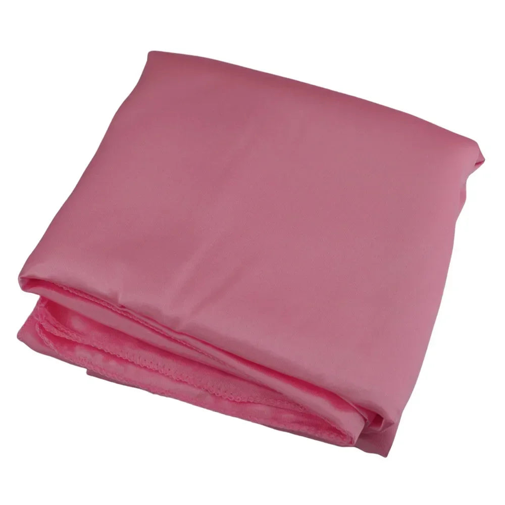 Round 108" Satin Tablecloth For Wedding Christmas Baby Shower Birthday Party Decoration Restaurant Coffee/Dining Table Cover