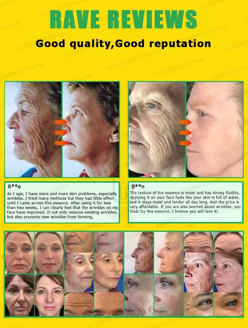 Anti-wrinkle facial essence anti-aging anti-wrinkle essence brightening and firming whitening moisturizing skin care