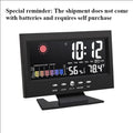 Color Screen Electronic Clock With Weather Forecast