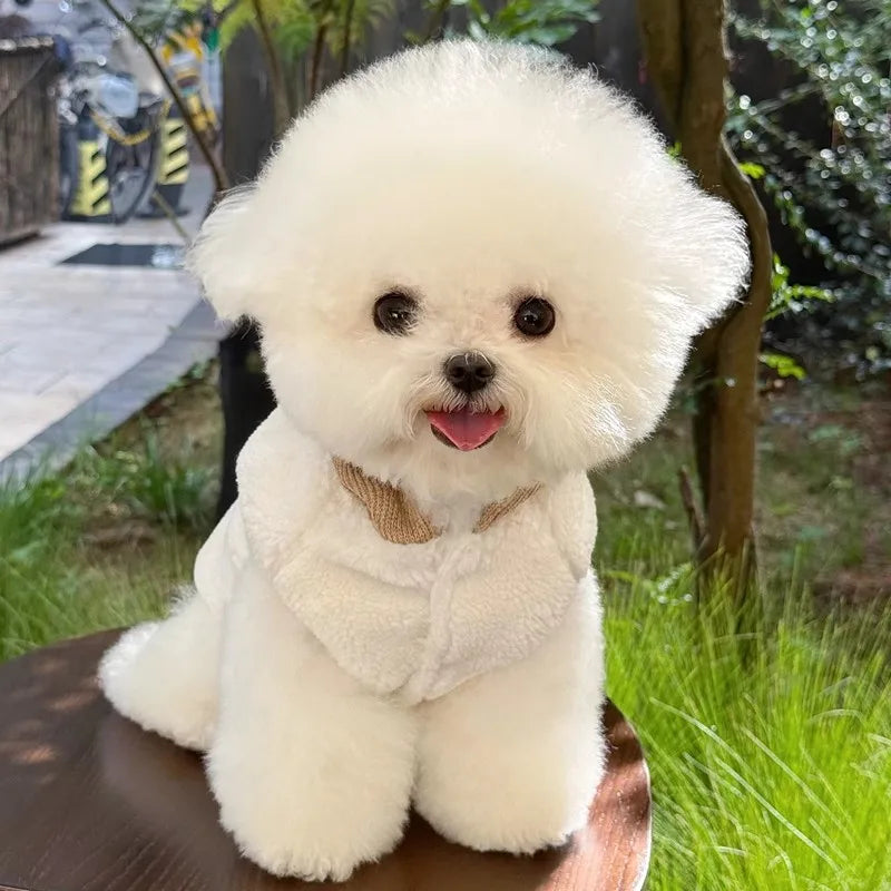 Thick Warm Winter Dog Coat Fleece Dog Jacket Pet Hooded Sweatshirt Chihuahua Bichon Dachshund Dog Clothes Kitten Puppy Overalls