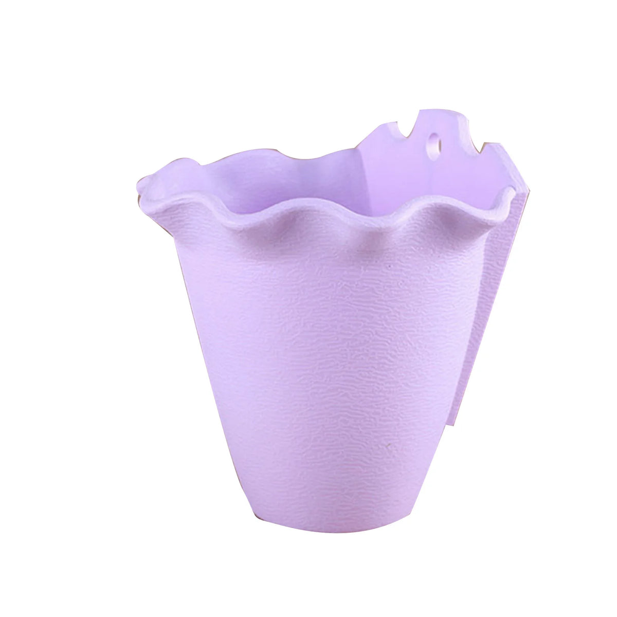 Flower Pot Wall-mounted Plastic Wall Hanging Container Basket Flowerpot for Outdoor Garden Balcony Planter Bucket Home Decor
