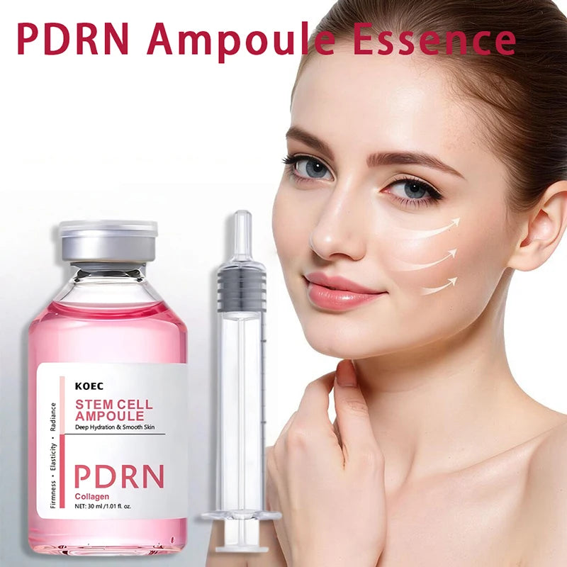 PDRN Salmon DNA Facial Serum Nourishing Control Stem Cell Ampoule Essence Smoothing Glow Boosting Skin-firming Korean Skin Care