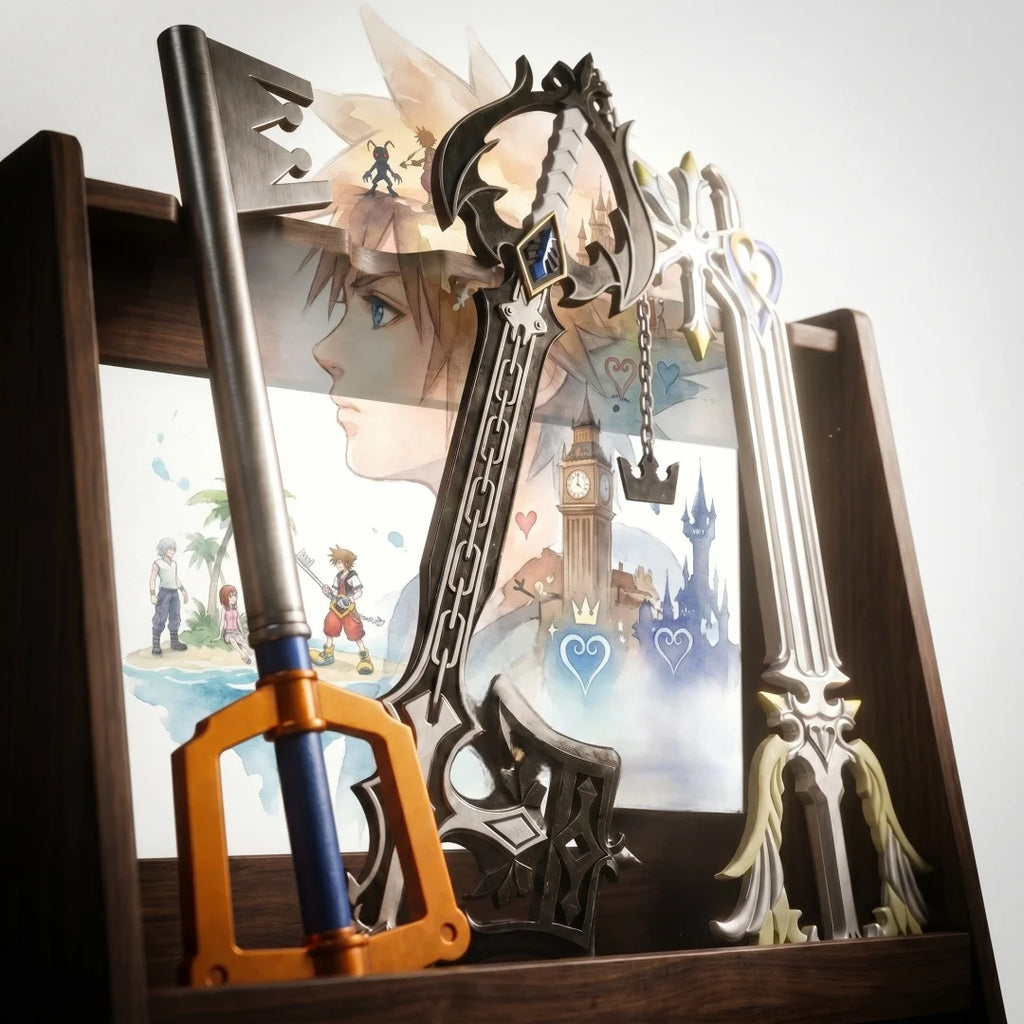 33.8inch Kingdom Hearts Sora Keyblade Katana Sword Ninja Knife