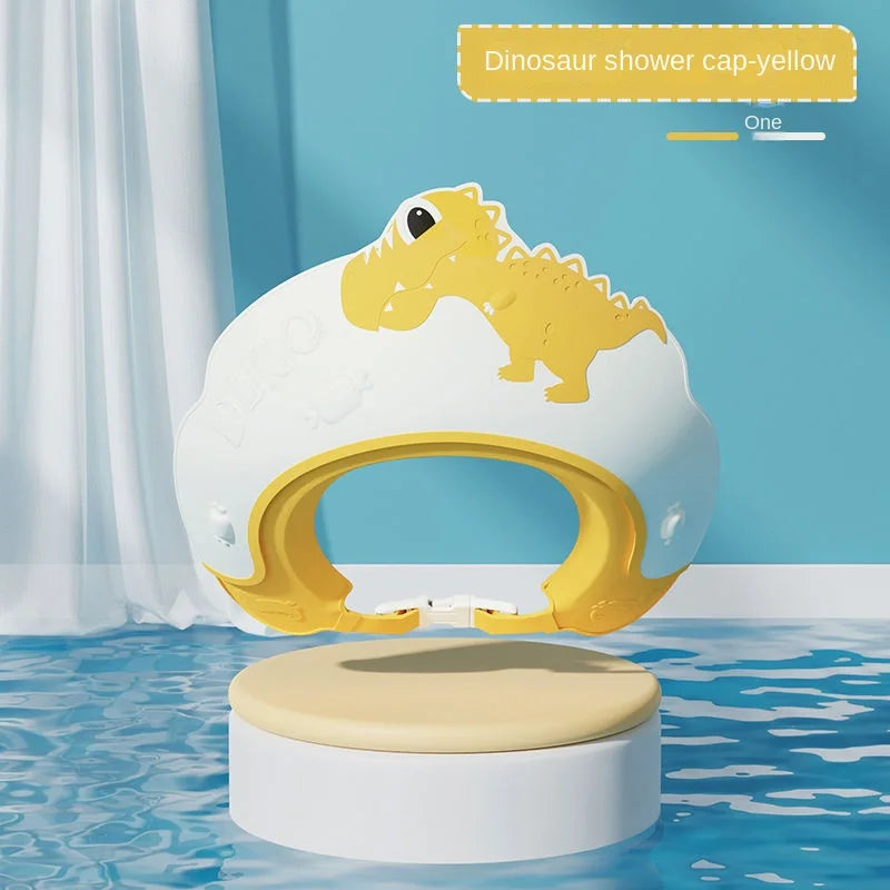 Baby Soft Rubber Waterproof Shampoo Cap Children Shampoo Artifact