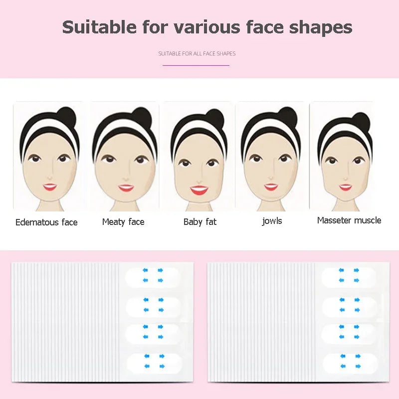 30/20/10Sheets v Lift Face Sticker Invisible Makeup Adhesive Lift