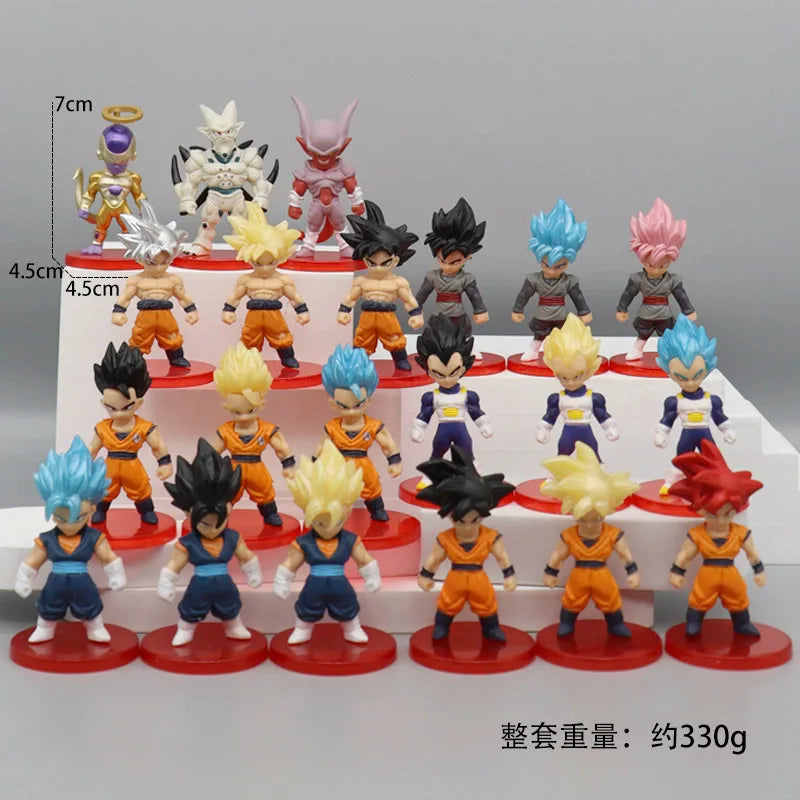 8/16/21pcs Dragon Ball Z Set Super Son Goku Vegeta