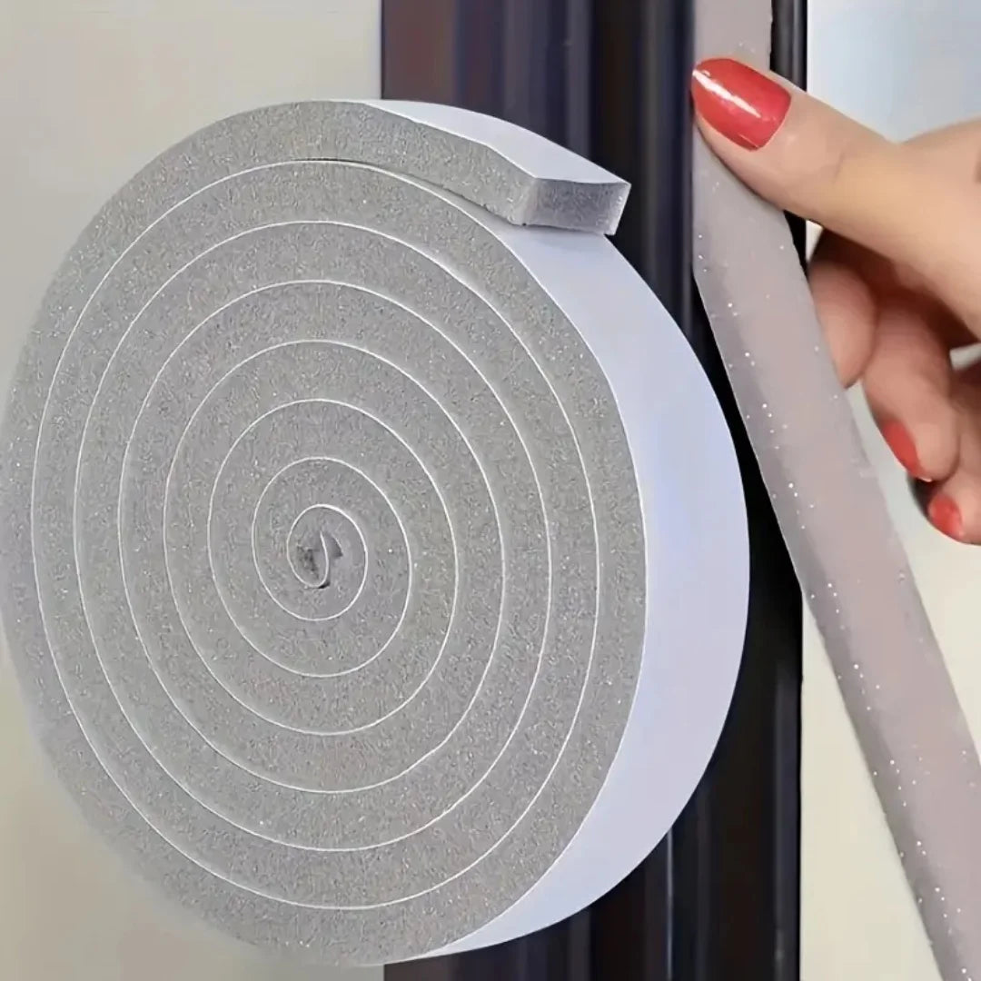4M Foam Self-adhesive Door Window Sealing Strip Wearable Sliding