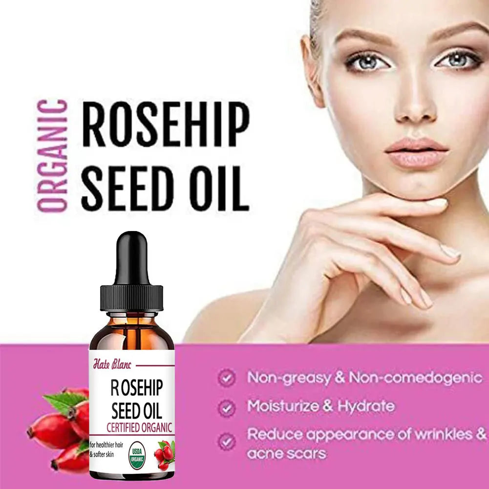 Moisturizing Rosehip Oil Oil Massage Skin Care Plant Essential Oil Moisturizing Whitening Essential Oil