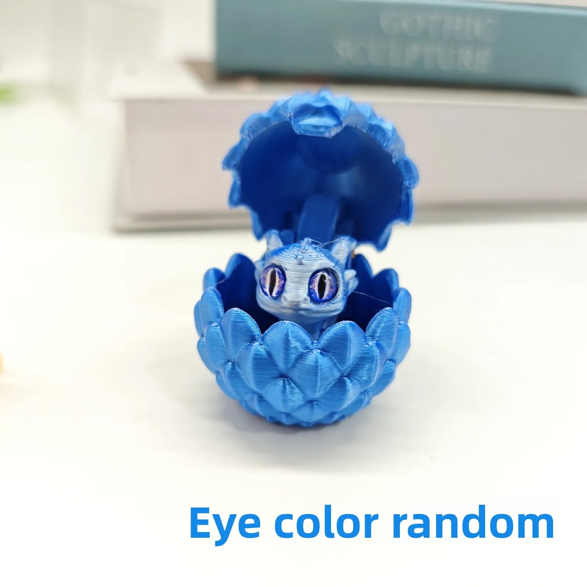 3D Printed Toys Mini Dragon Egg Set Creative Simulations Model Easter Home Decor Kids Gift Cute 3D Printing Design