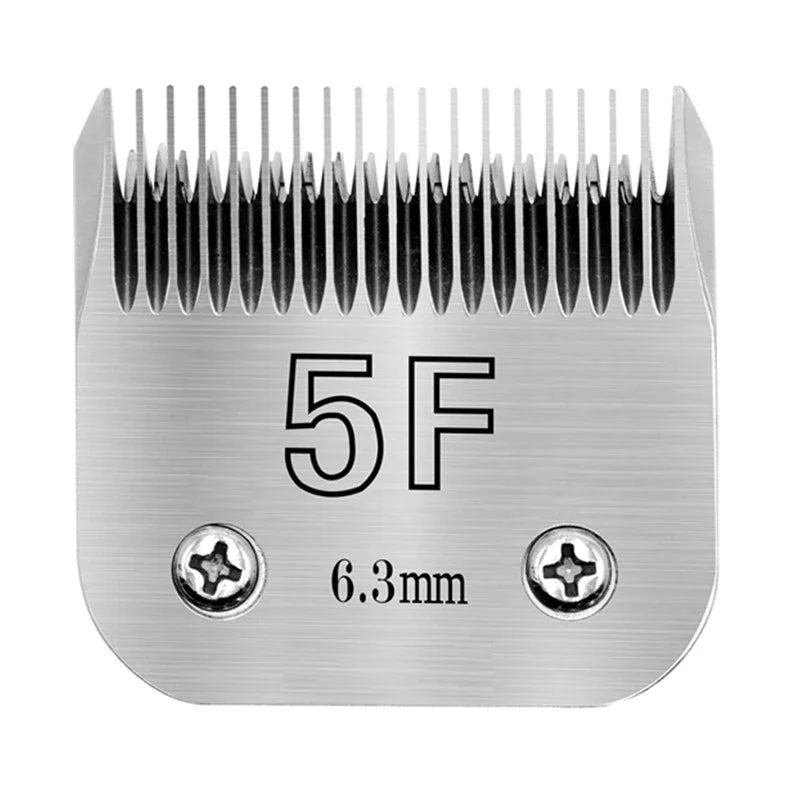 Professional Pet Dog Grooming Detachable Steel Blade Compatible with most Andis ,Oster A5 & 76,Wahl KM 10 Series Animal Clipper