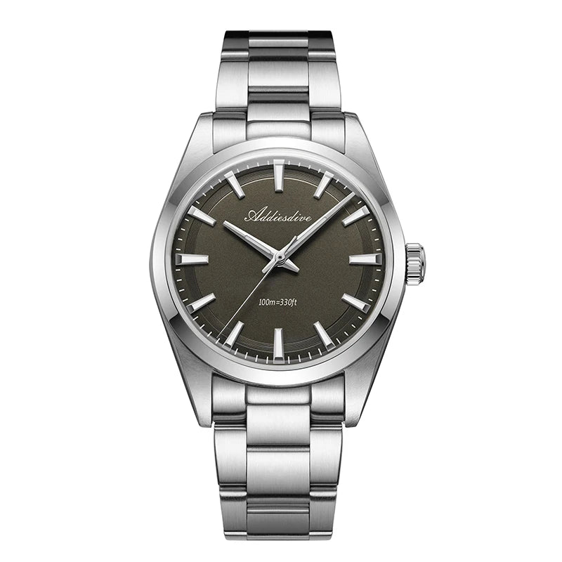 ADDIESDIVE Men's Luxury Watch AD2066 100m Waterproof BGW9 Super